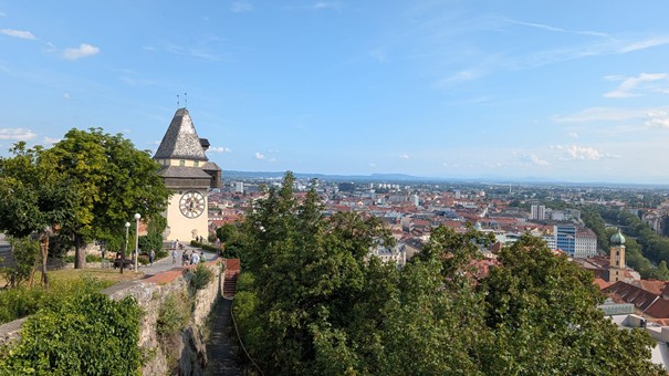 Blick vom Schlossberg